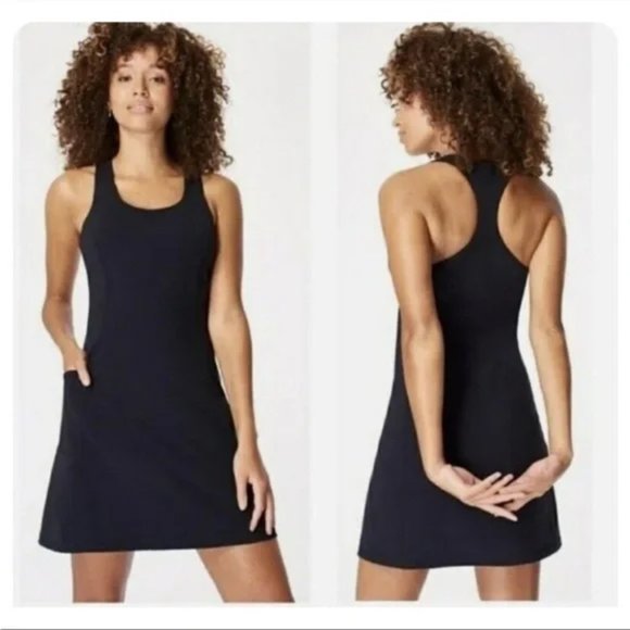 Sweaty Betty black power workout dress - Picture 1 of 8